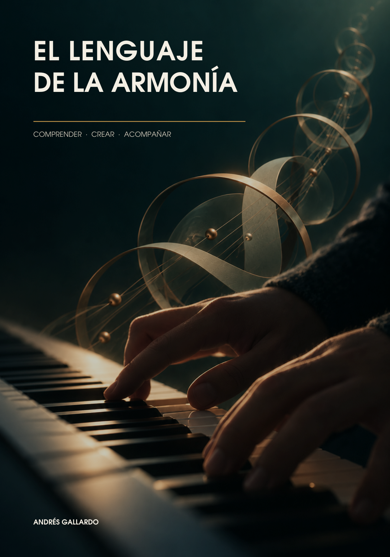 Portada de El lenguaje de la armonía
